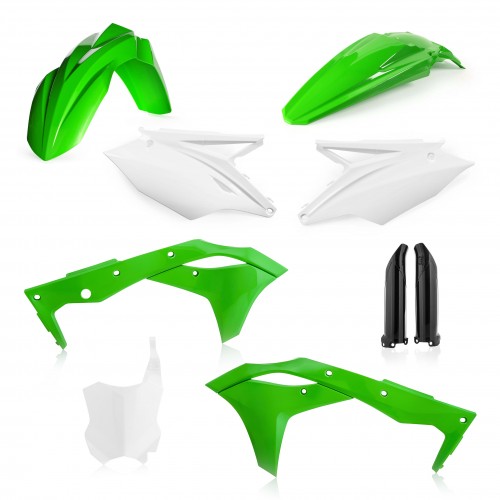 KIT PLÁSTICOS COMPLETO ACERBIS KAWASAKI KX-F 250 2018 - 2019 - COR ORIGINAL 19